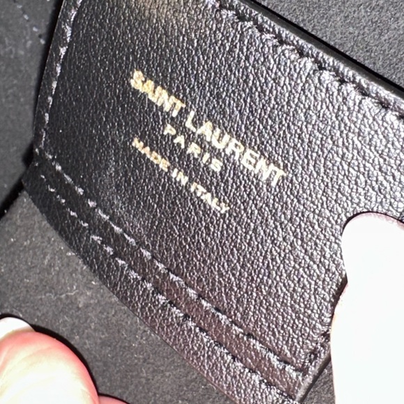 Saint Laurent brand new large Black leather tots - Picture 10 of 13